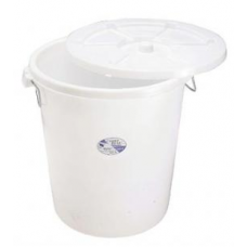 Plastic Bucket With Lid 65L